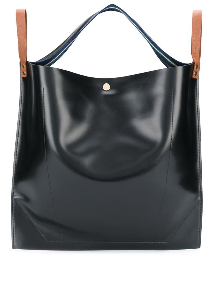 Sacai Oversized Tote Bag - Black