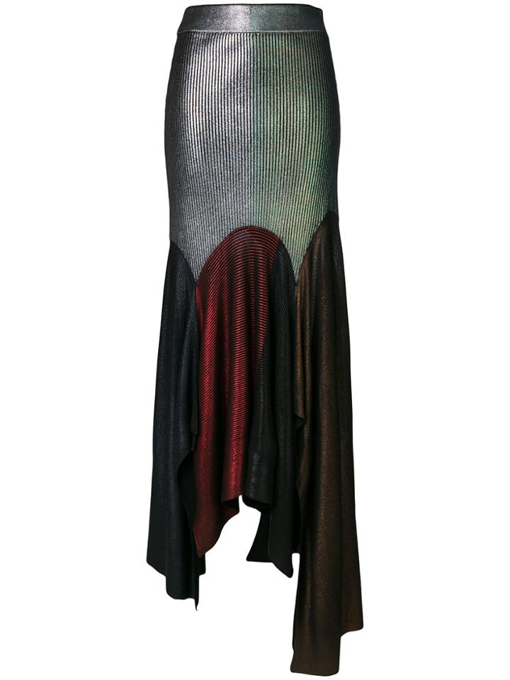 Christopher Kane Laminated Multi Patch Skirt - Multicolour