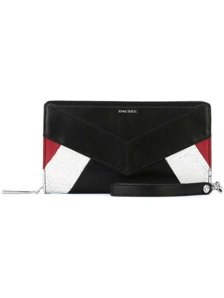 Diesel Long Colour Block Wallet