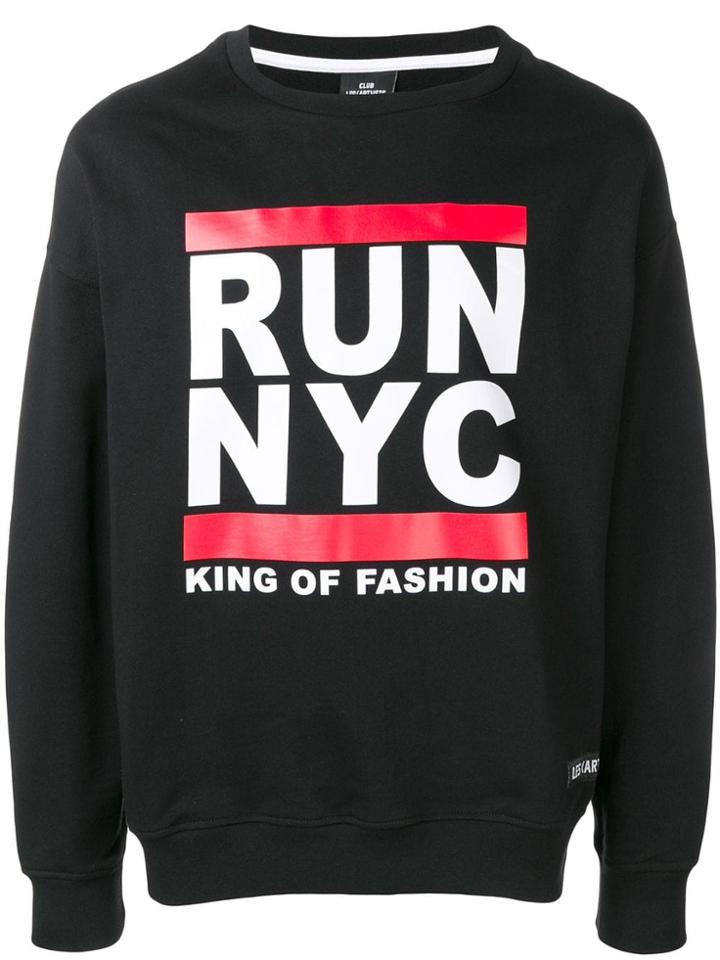 Les (art)ists Run Nyc Sweatshirt - Black