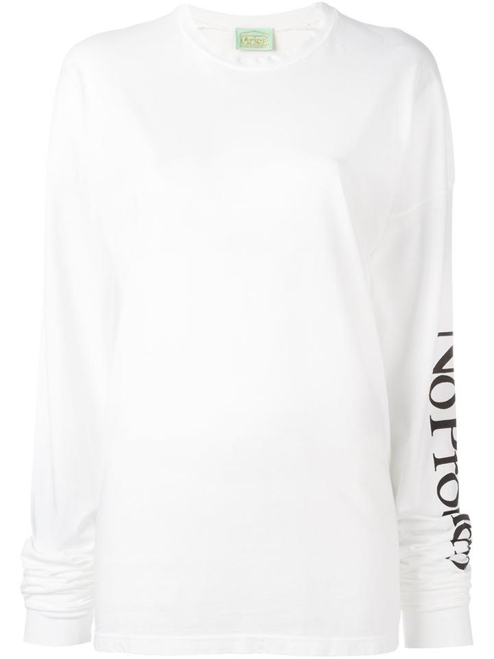 Aries Quote Print Sweatshirt