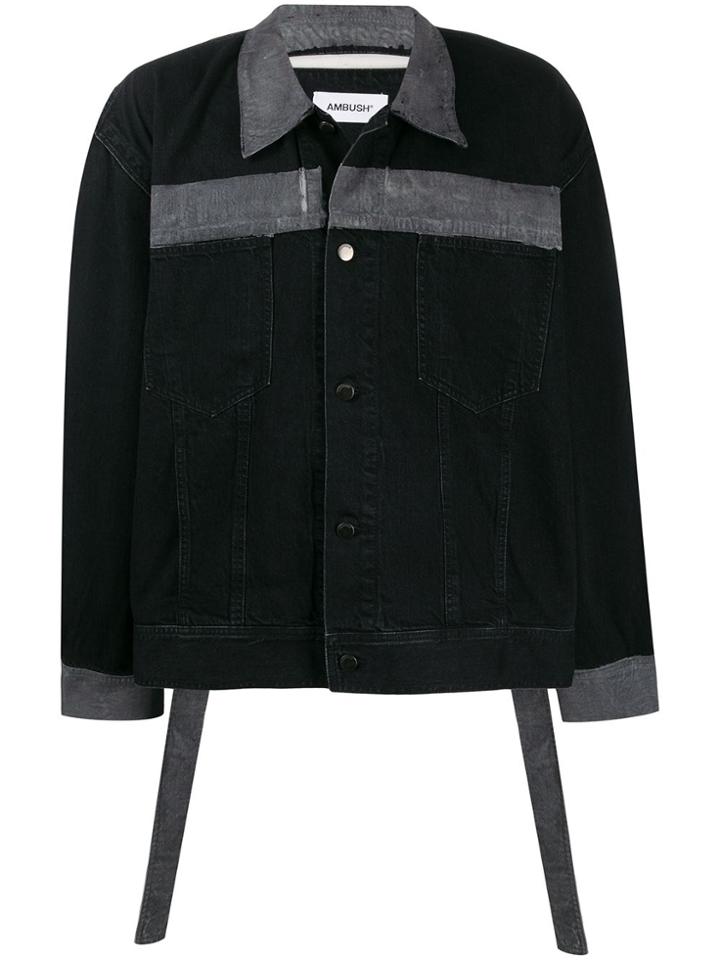 Ambush Reflector Denim Jacket - Black
