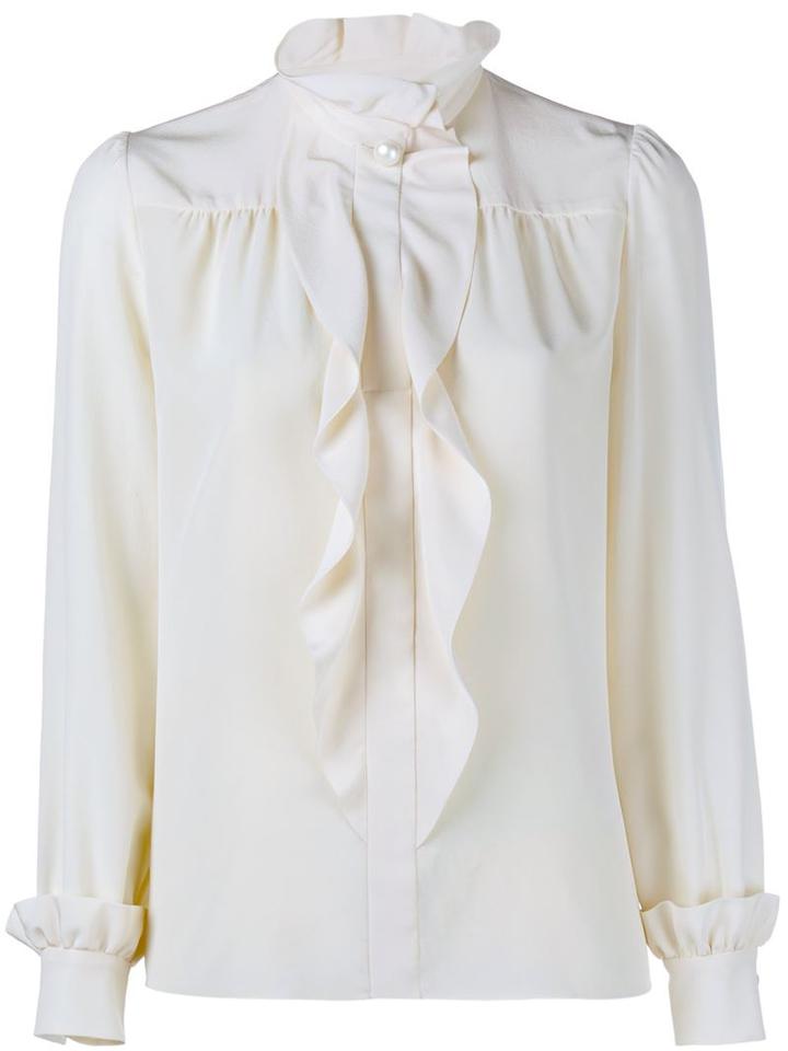 Lanvin Ruffle Blouse
