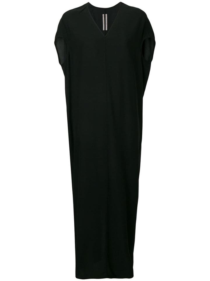 Rick Owens Long T-shirt Dress - Black