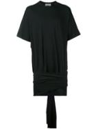 Yohji Yamamoto - Long Bandage T-shirt - Men - Cotton - 3, Black, Cotton