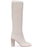 Loro Piana Long Boots - White