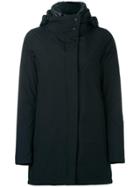 Herno Padded Zipped Coat - Black