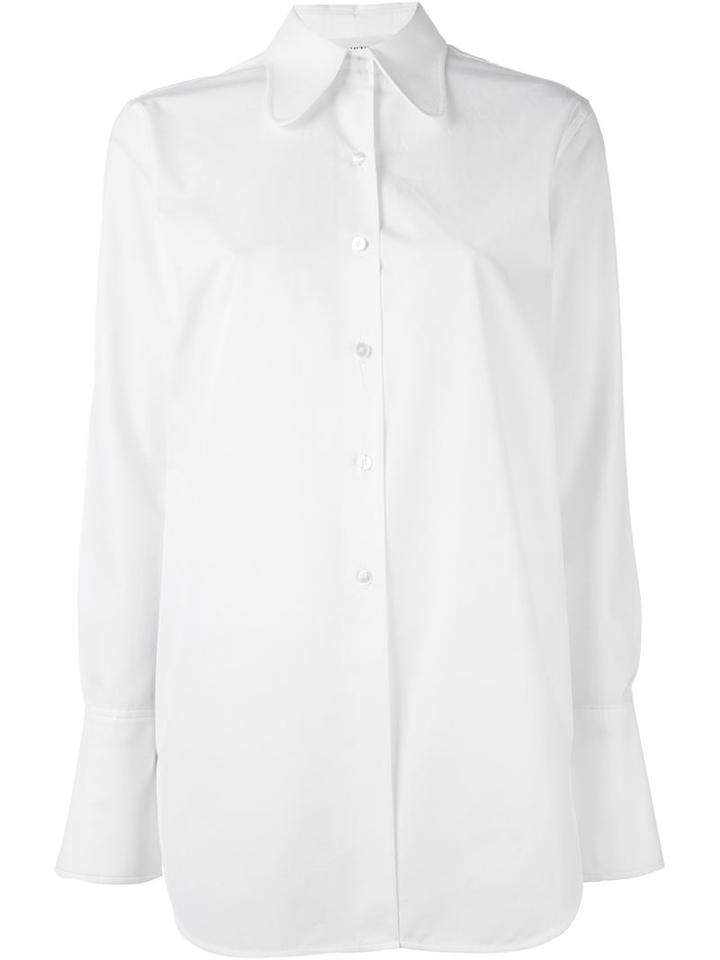 Ports 1961 Poplin Shirt, Women's, Size: 40, White, Cotton