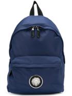 Versus Lion Plaque Backpack - Blue