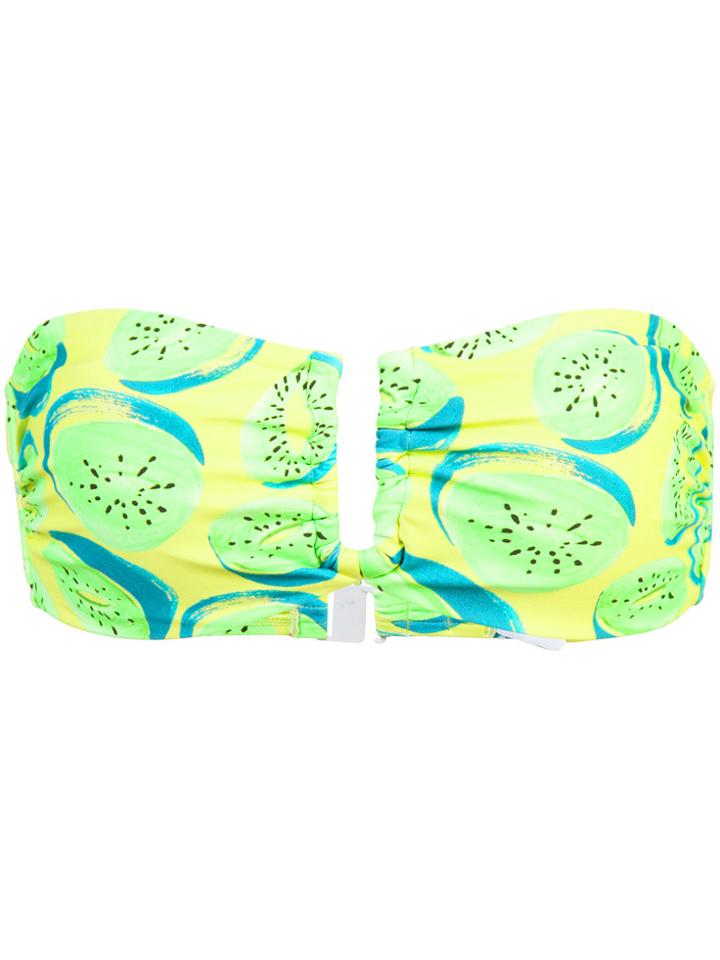 Onia Genevieve Bikini Top - Yellow & Orange