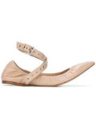 Valentino 'love Latch' Ballerinas