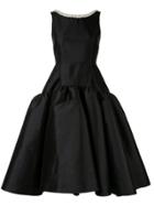 Huishan Zhang Embellished Midi-gown - Black