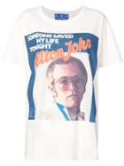 Gucci Elton John Print T-shirt - Blue