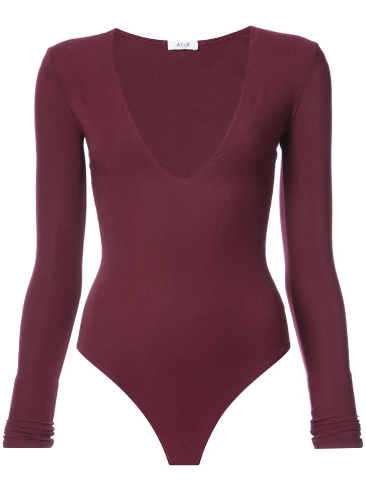 Alix Irving Bodysuit - Red