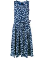 Blue Blue Japan - Floral Print Dress - Women - Lyocell - S, Women's, Lyocell