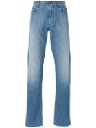 Canali Regular Jeans, Men's, Size: 56, Blue, Cotton/elastodiene/polyester