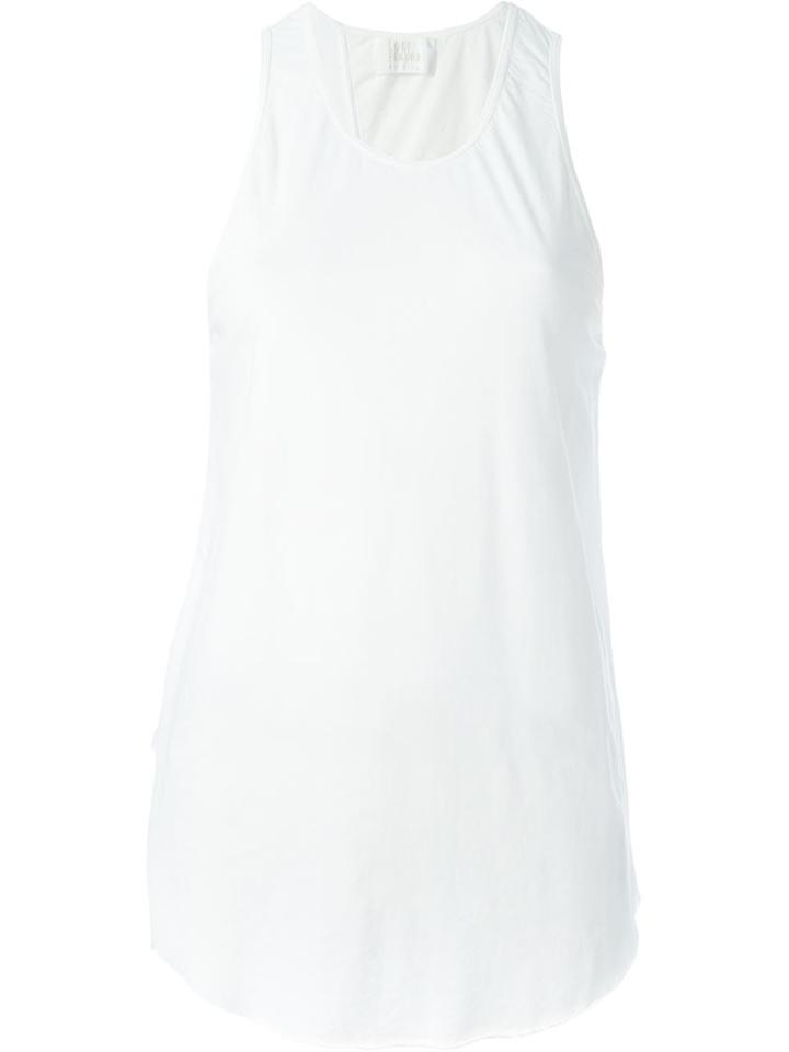 Lost & Found Ria Dunn Back Rib Tank Top, Women's, Size: S, White, Cotton