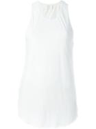 Lost & Found Ria Dunn Back Rib Tank Top, Women's, Size: S, White, Cotton