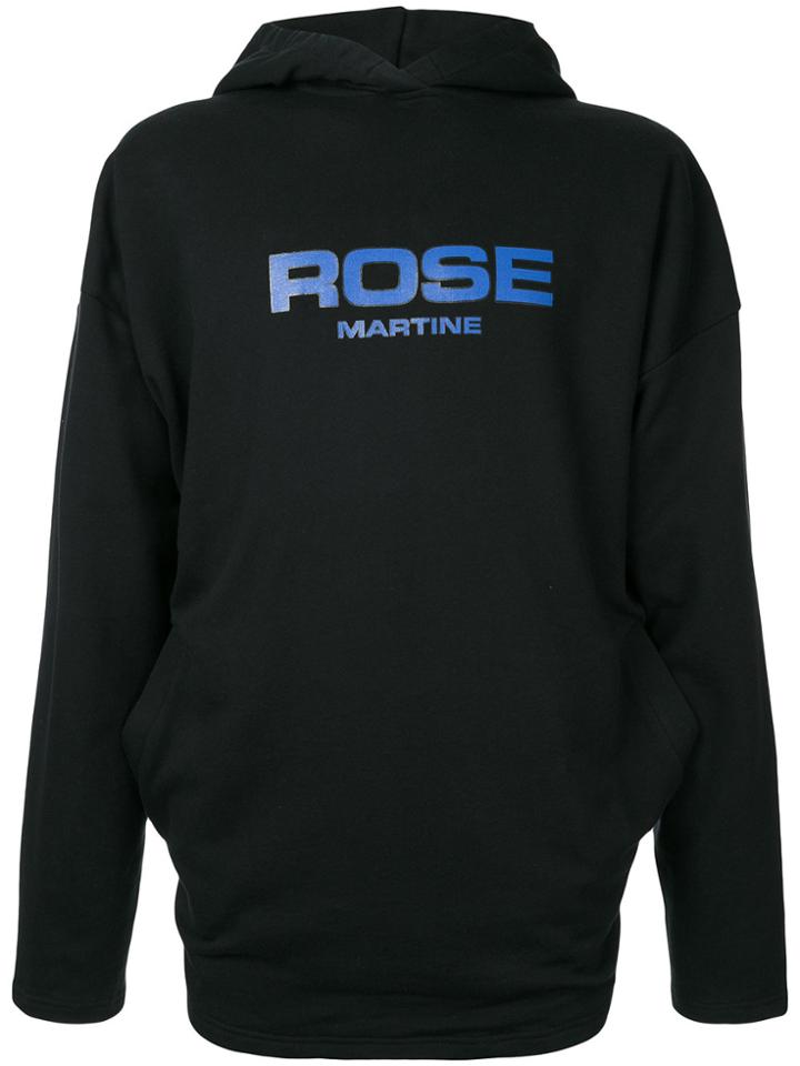 Martine Rose Collapse Hoodie - Black