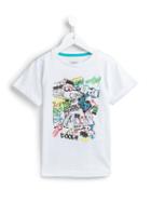 Armani Junior Graffiti Print T-shirt