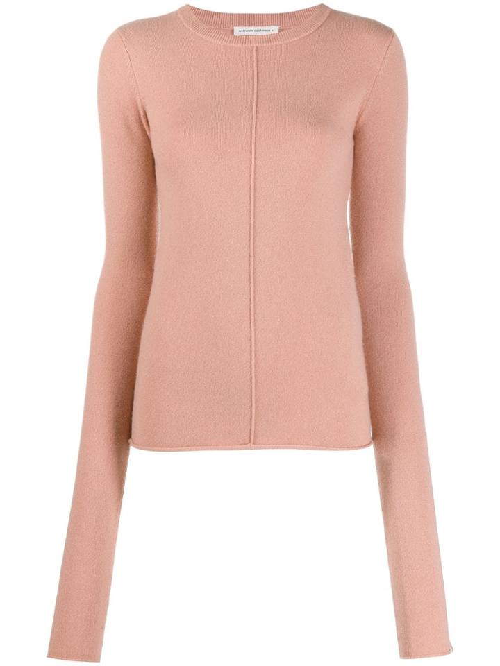 Extreme Cashmere Slim-fit Knit Jumper - Pink