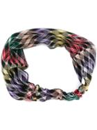 Missoni Zig Zag Headband, Women's, Size: 40, Rayon