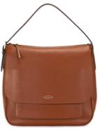 Smythson 'burlington' Hobo Tote, Men's, Brown