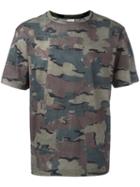 Dries Van Noten Panelled Camouflage Print T-shirt, Men's, Size: Xl, Green, Cotton