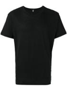 R13 Round Neck T-shirt, Men's, Size: Large, Black, Cotton/cashmere
