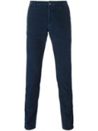 Incotex Slim-fit Trousers, Men's, Size: 34, Blue, Cotton