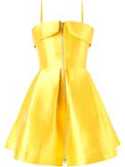 Alex Perry - Orla Dress - Women - Silk/polyester - 6, Women's, Yellow/orange, Silk/polyester