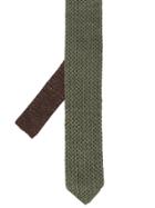 Etro Knitted Tie - Green