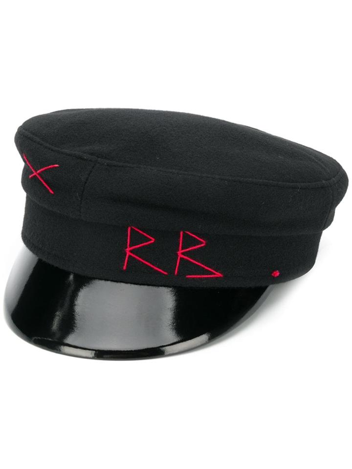 Ruslan Baginskiy Logo Embroidered Hat - Black