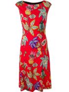 Etro Floral-print Dress - Red
