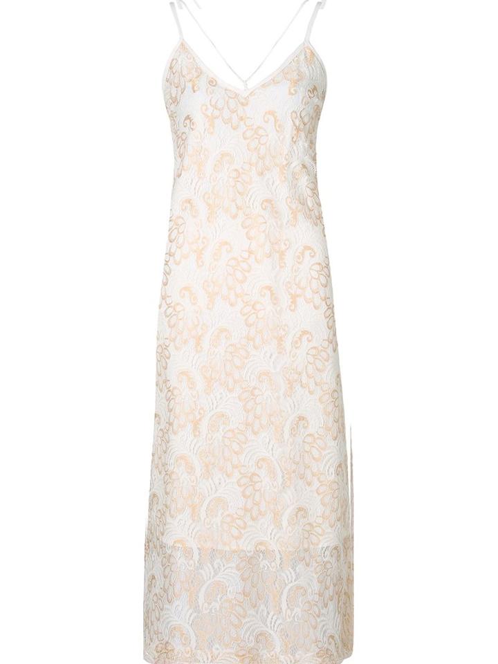 Lilly Sarti Lace Midi Dress, Women's, Size: 36, Polyamide/viscose
