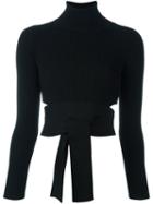 Cushnie Et Ochs High Neck Wrap Blouse