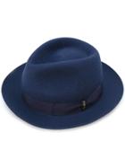 Borsalino Narrow Brim Hat - Blue