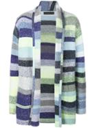 The Elder Statesman Stripe Oversized Cardigan - Multicolour