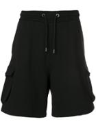Tom Wood Drawstring Cargo Shorts - Blue