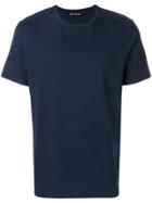 Neil Barrett Double Stripe Sleeve Detail T-shirt - Blue