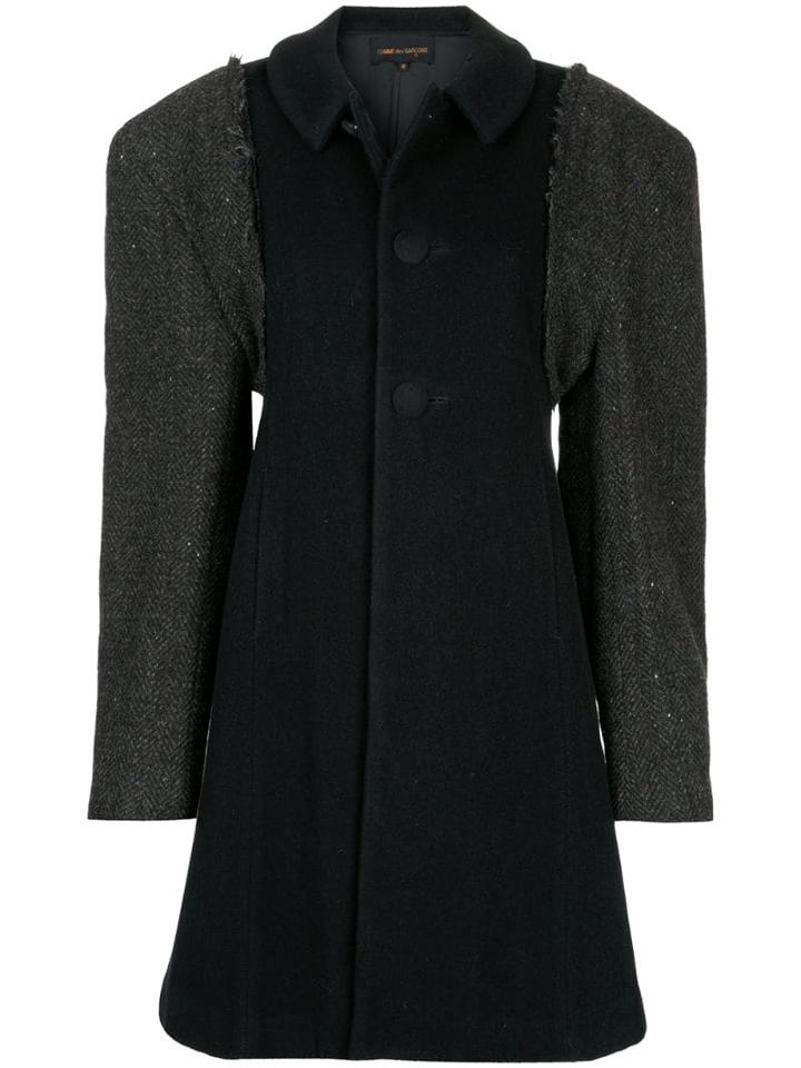 Comme Des Garçons Pre-owned Single Breasted Coat - Black