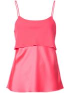 Dion Lee Layered Slip Top - Pink & Purple