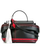 Tod's Tassel Detail Medium Tote, Women's, Black