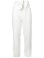 Le Kasha Amman Bow-tie Trousers - White