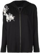 Natori Embroidered Jacket - Black