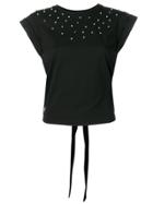 Philipp Plein Open Back T-shirt - Black