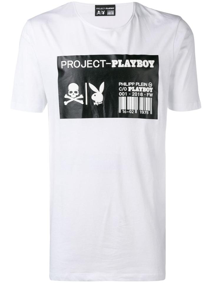 Philipp Plein X Playboy Project T-shirt - White