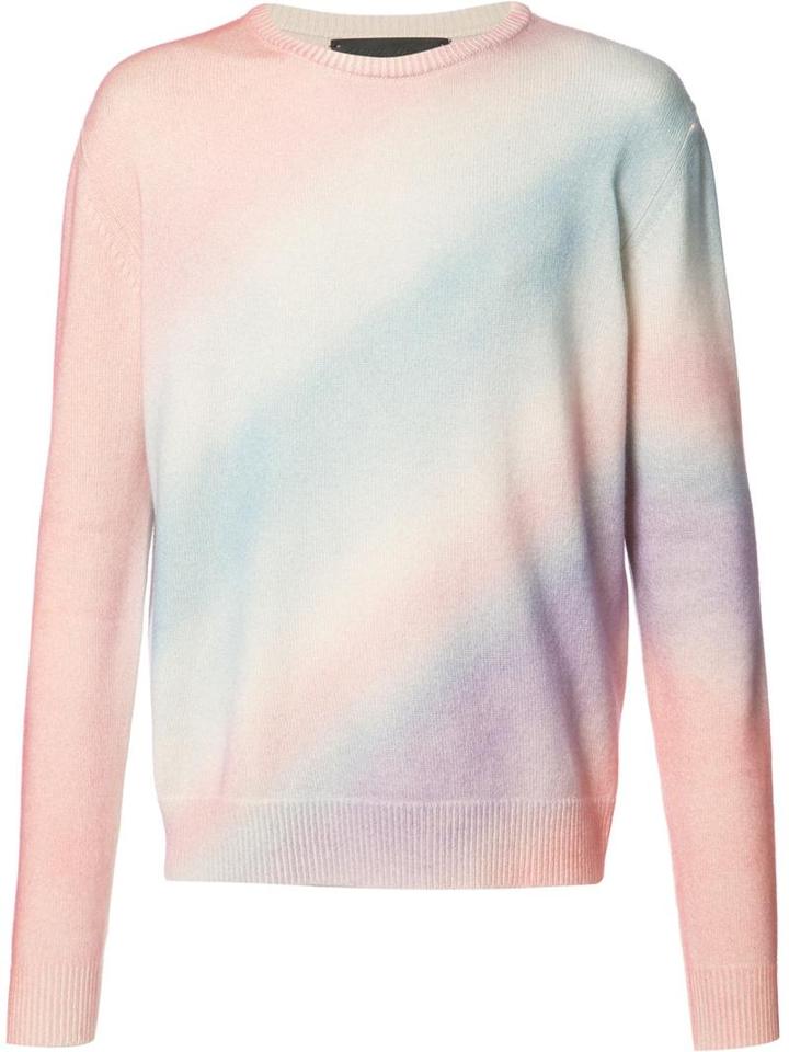 The Elder Statesman Crew Neck Jumper, Adult Unisex, Size: Large, Cashmere