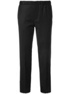 Estnation Cropped Trousers - Black