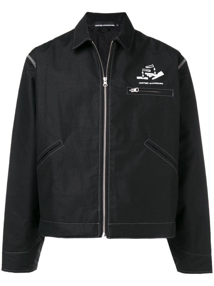 United Standard Work Fitted Jacket - Black
